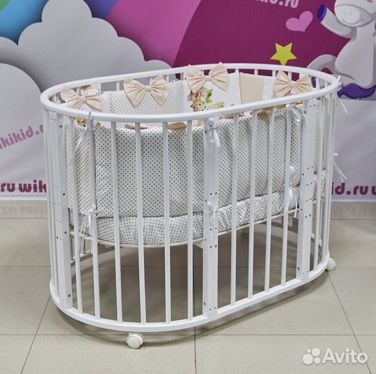 Продам детскую кроватку с матрасоми