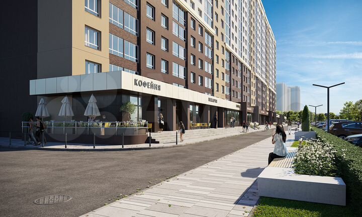 3-к. квартира, 81,6 м², 1/16 эт.