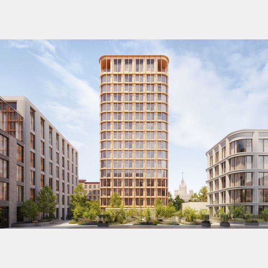 2-к. квартира, 106,9 м², 1/6 эт.