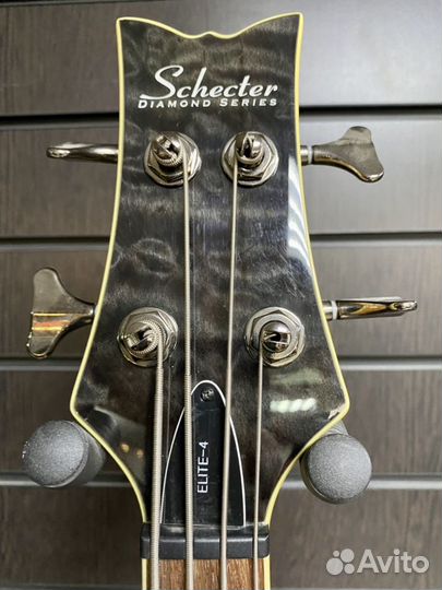 Бас гитара Schecter stiletto elite-4 stblk (новая)