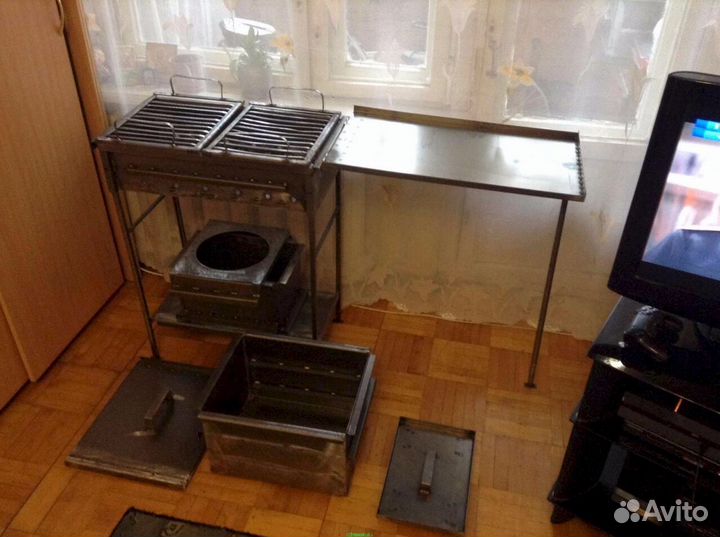 Коптильня горячего копчения