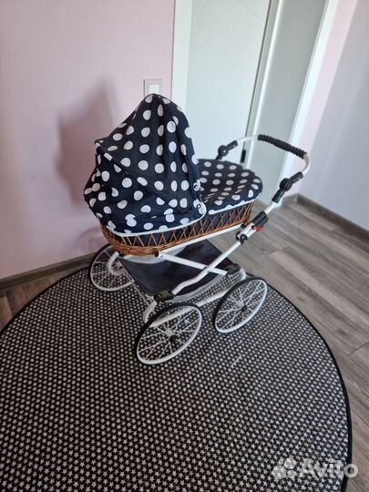 Детская коляска для кукол Wakart Моника Ретро