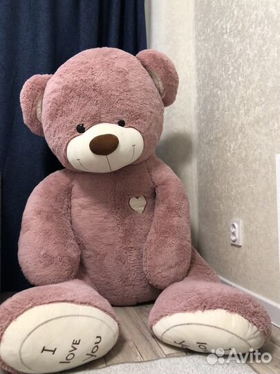 Плюшевый медведь 2 метра