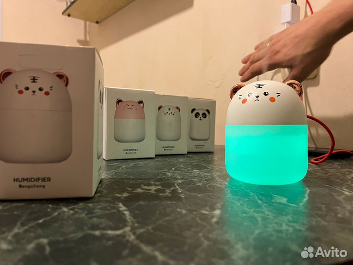 Увлажнитель, ночник мини