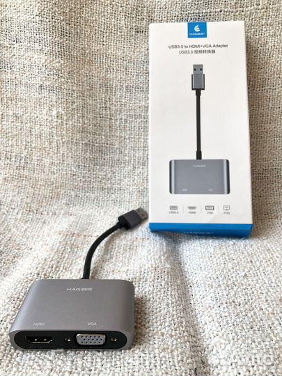 Видео адаптер USB 3.0 на VGA/hdmi