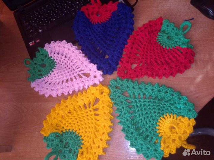 Декоративные прихватки ягодка