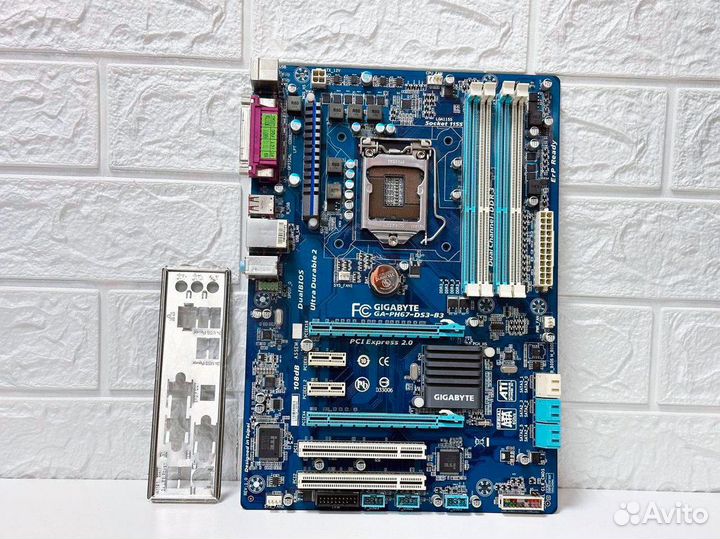 Материнская плата LGA1155 gigabyte GA-PH67-DS3-B3