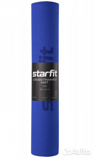 Мат для йоги Star Fit FM-201 TPE 183x61x0,4 см