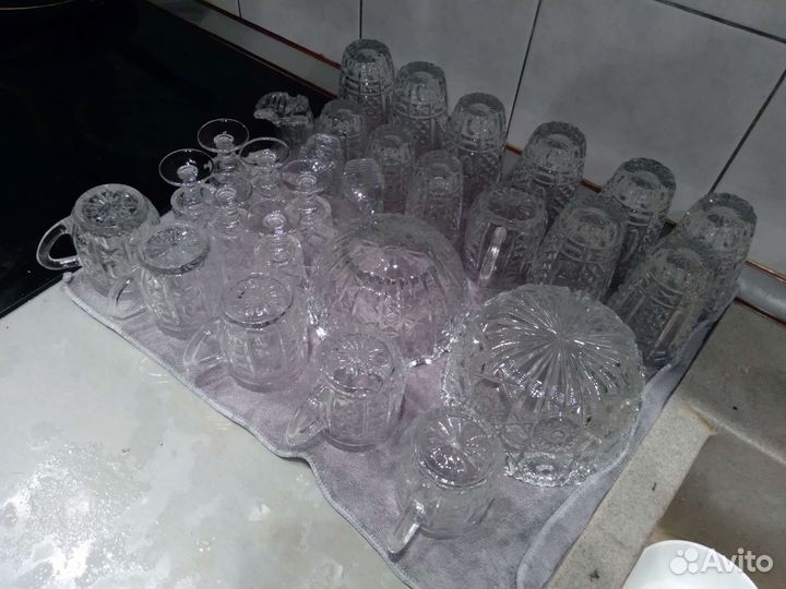 Хрустальный сервиз СССР