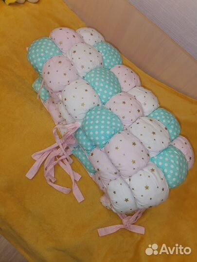 Бортики в кроватку для малышки