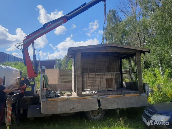 Вольеры и будки для собак