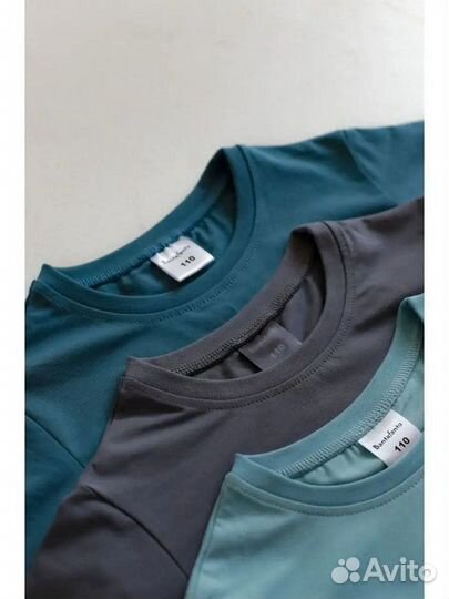 Набор однотонных футболок