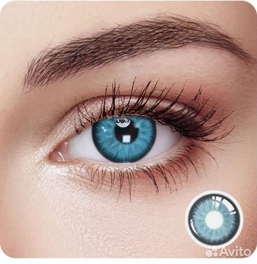 Линзы контактные цветные