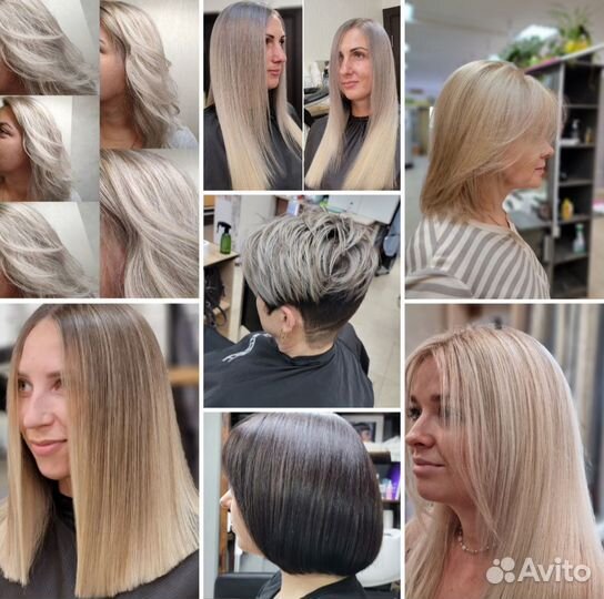 Короткие креативные стрижки