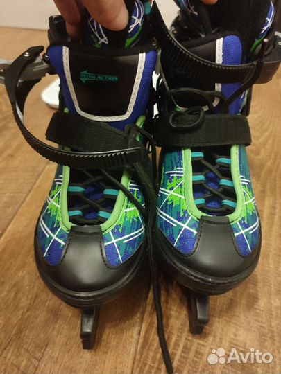 Роликовые/ хоккейные коньки раздвижные