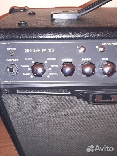 Гитарный комбик line 6 spider IV 30 1X12 30W +FBV2