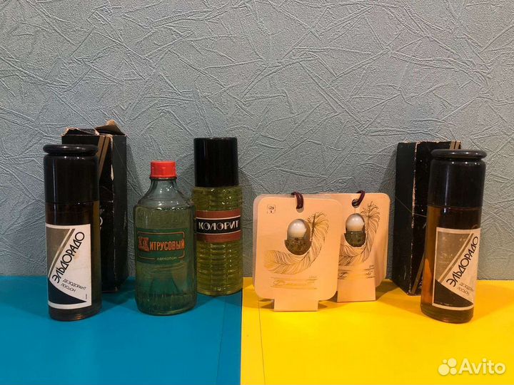 Одеколон и духи СССР оригинал