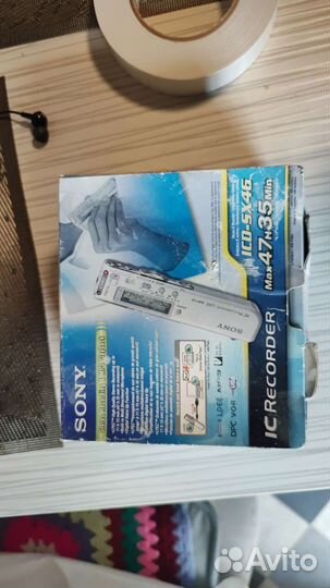 Диктофон sony icd-sx46