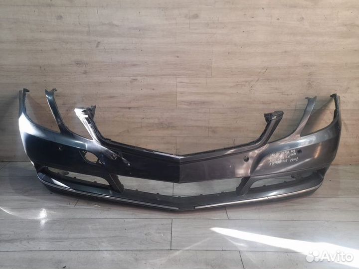 Бампер передний под парктроники Mercedes E Class