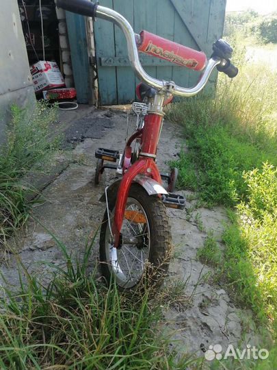 Детский велосипед бу 4 колеса