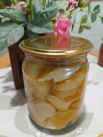 Белые грибы маринованные