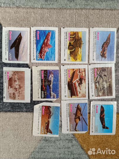 Вкладыши от жевачек 90х: turbo sport/super, lazer