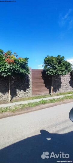 Забор из габионов колонна 100*50мм производство