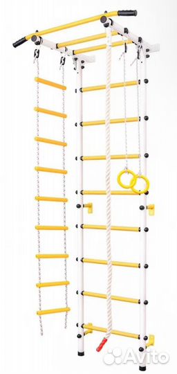 Детская шведская стенка с матрасом