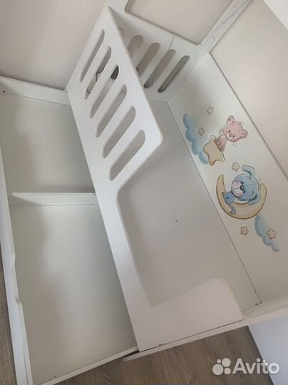 Детская кровать домик бу