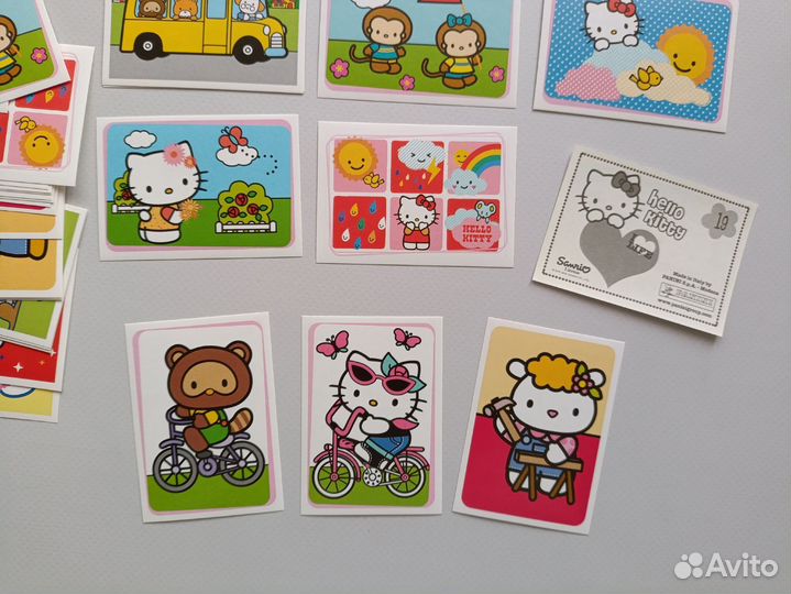 Наклейки Hello Kitty Panini 2012 Я люблю жизнь