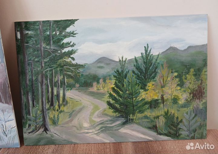 Картина маслом на холсте