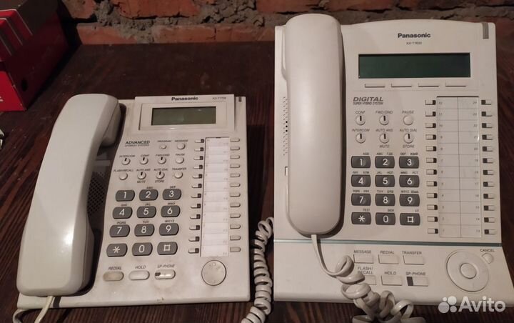 Атс panasonic tda100, платы, системные телефоны