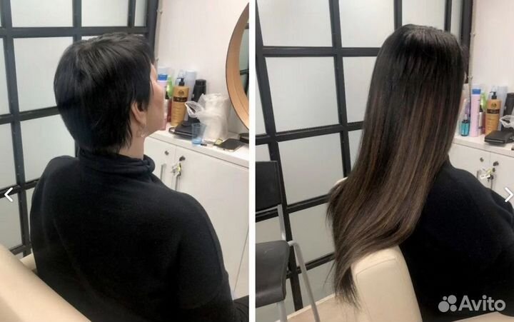 Наращивание волос