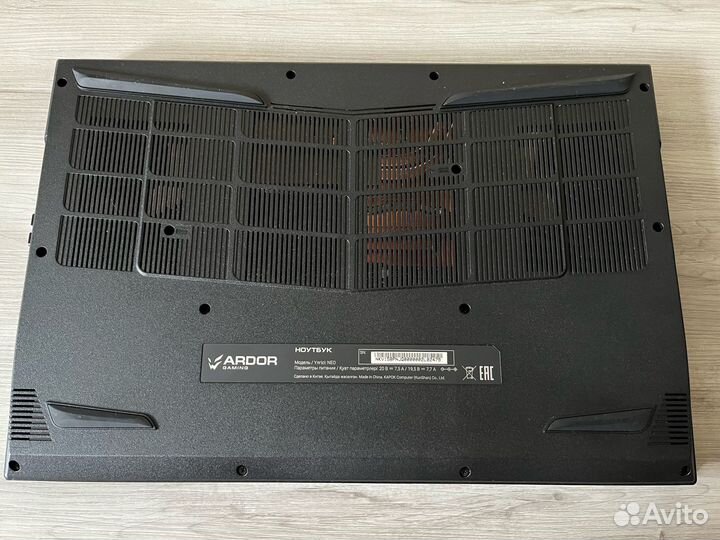 Ноутбук Ardor (Core i5 12500H/RTX3050/16gb/144hz)