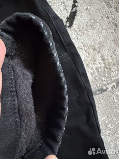 Джинсы для беременных утепленные i love mom