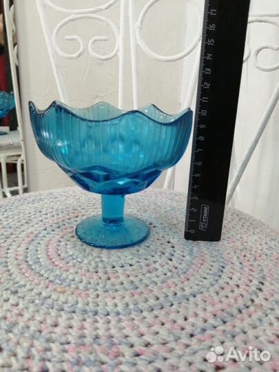 Старинная вазы конфетницы фруктовницы