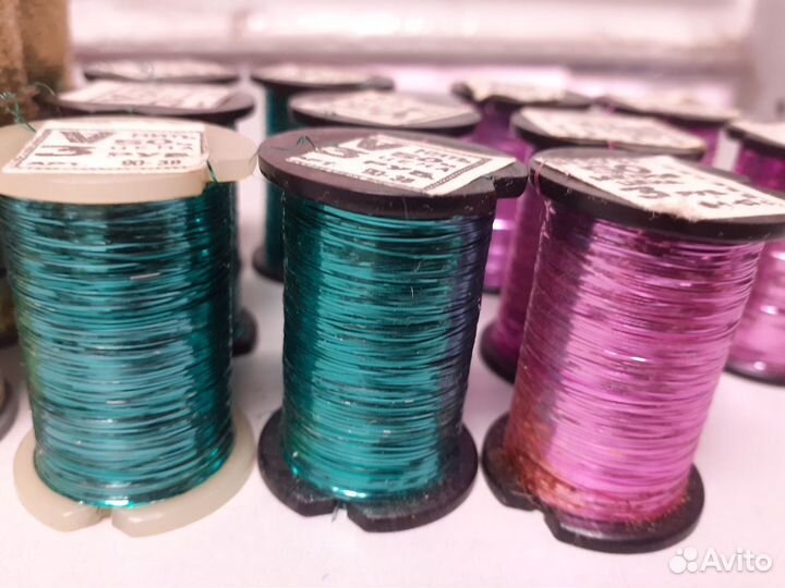Нитки люрекс и другие новые