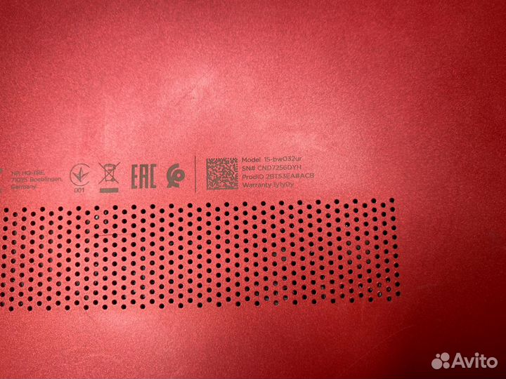 Ноутбук hp 15 bw