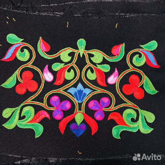 Детали,вышивка для национального хакасского платья