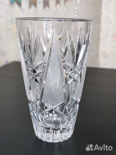 Хрустальная ваза 15 см