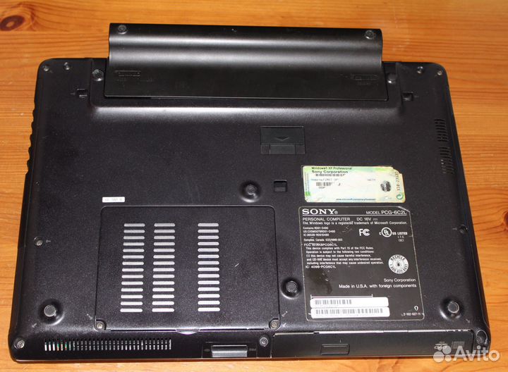 Ноутбук Sony Vaio pcg-6c2l