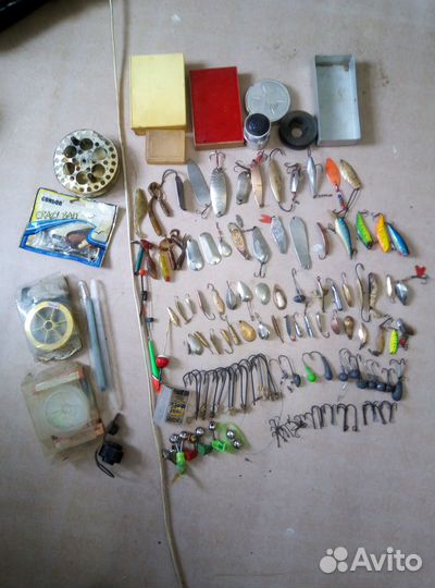 Зимние блесны ручной работы СССР