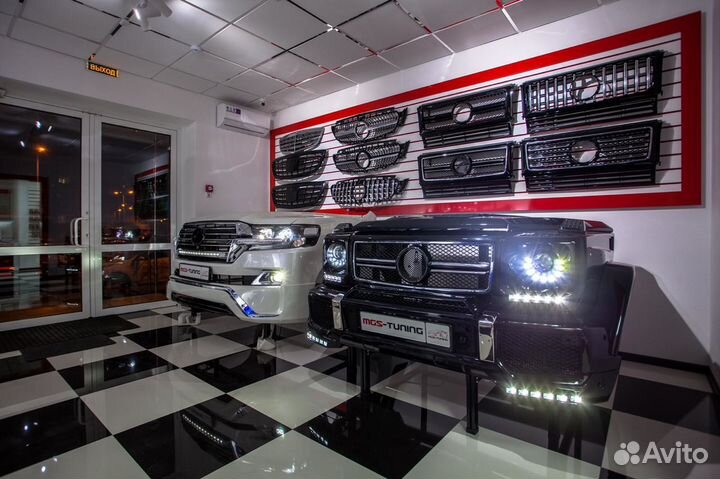 Решётка на Audi Q7 06-15гг. RSQ7 дизайн 2