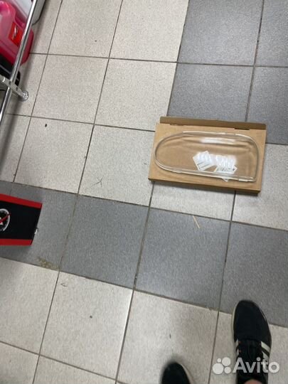 Стекло фары левое vw golf 3 1991-1997 прозрачное