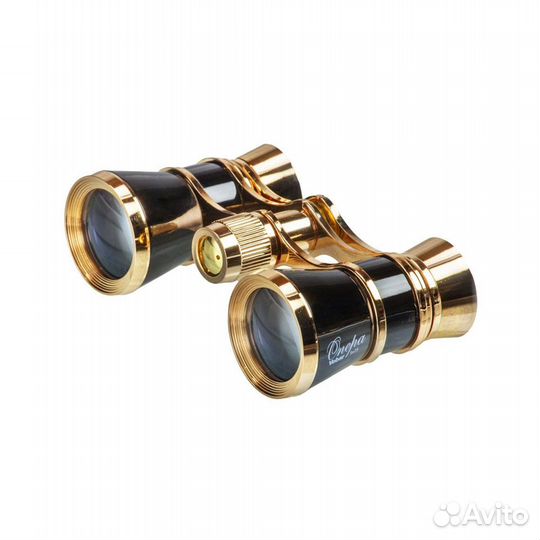 Бинокль театральный Veber Opera бгц 3x25 чер/зол