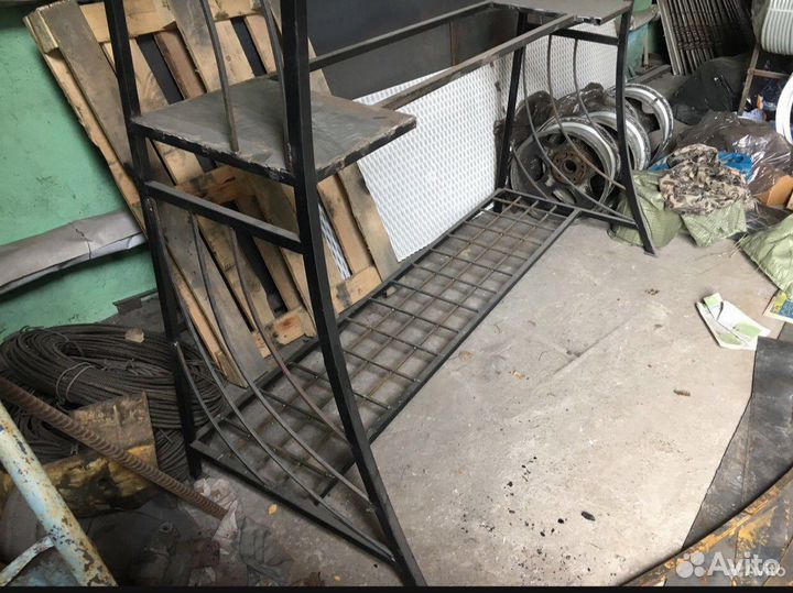 Мангал с крышей