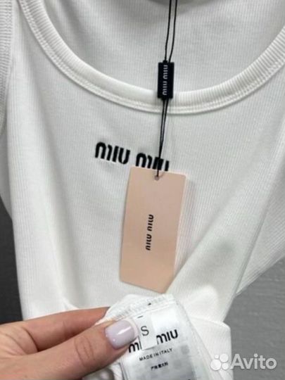 Майка miu miu