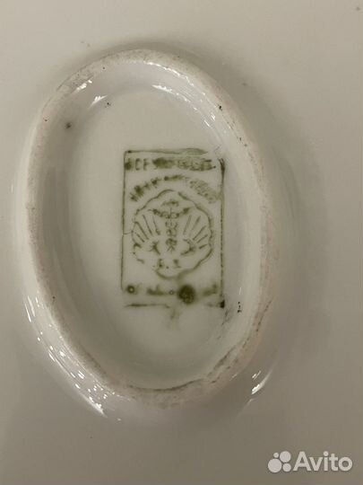 Антикварная супница без ручек. 1920-30 гг