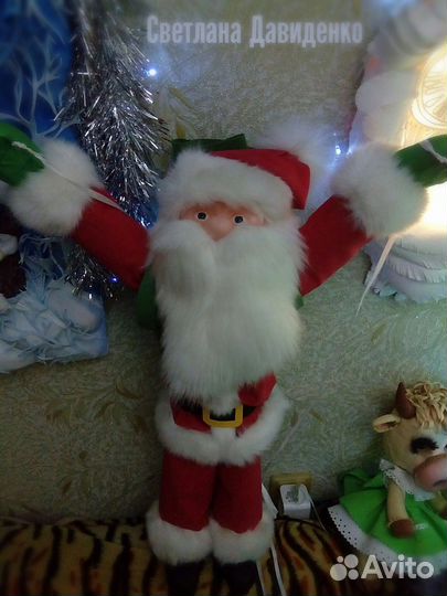 Дед мороз ручная работа