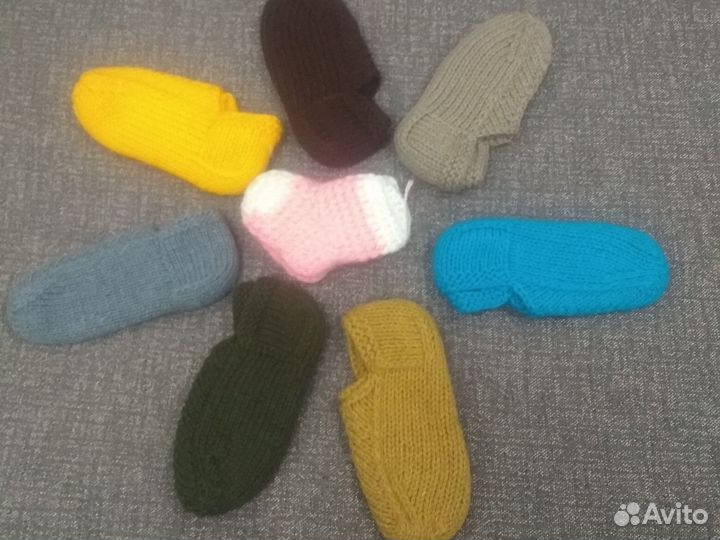 Следочки вязанные. Новые
